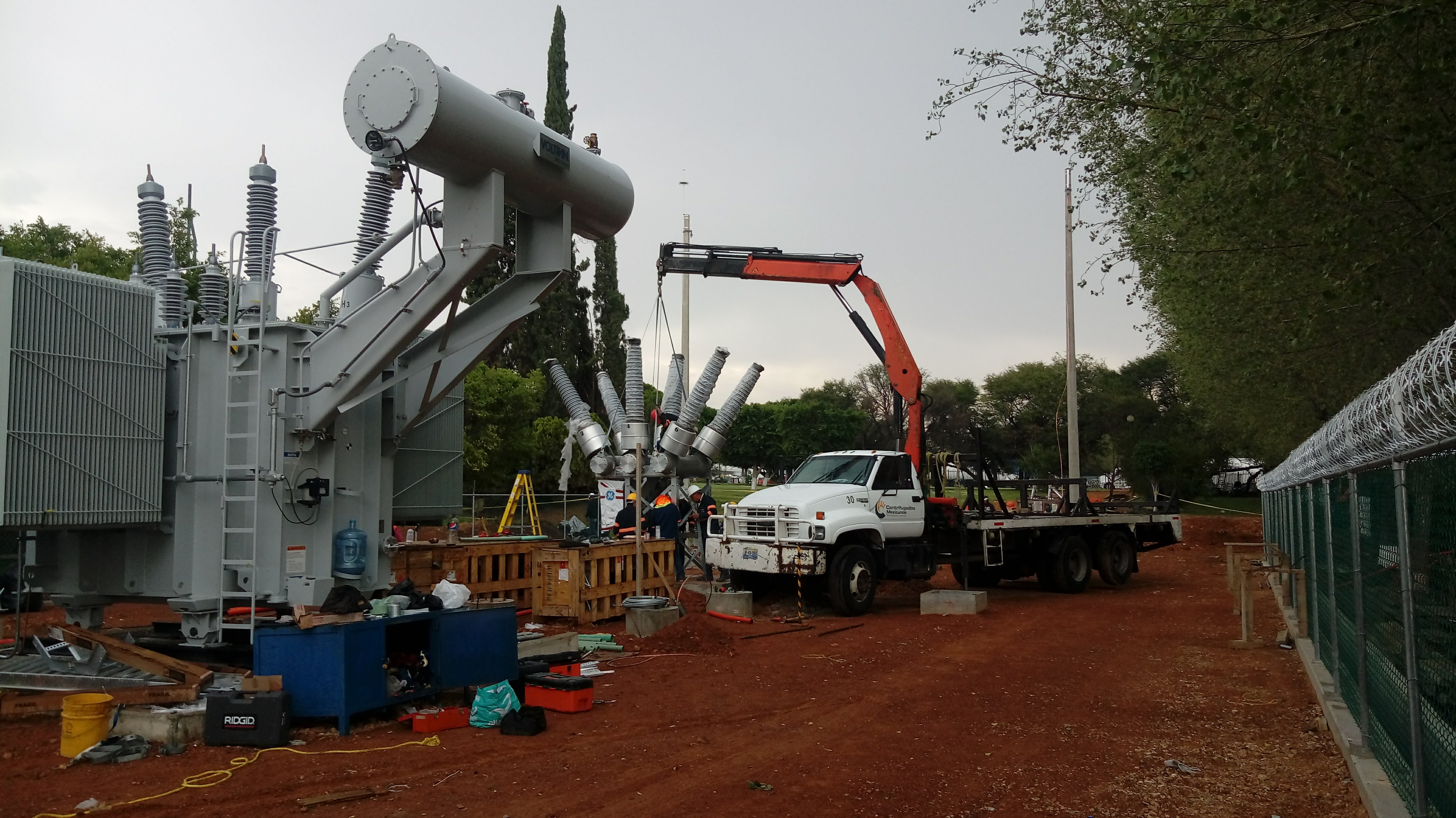 Sistema eléctrico de alta tensión