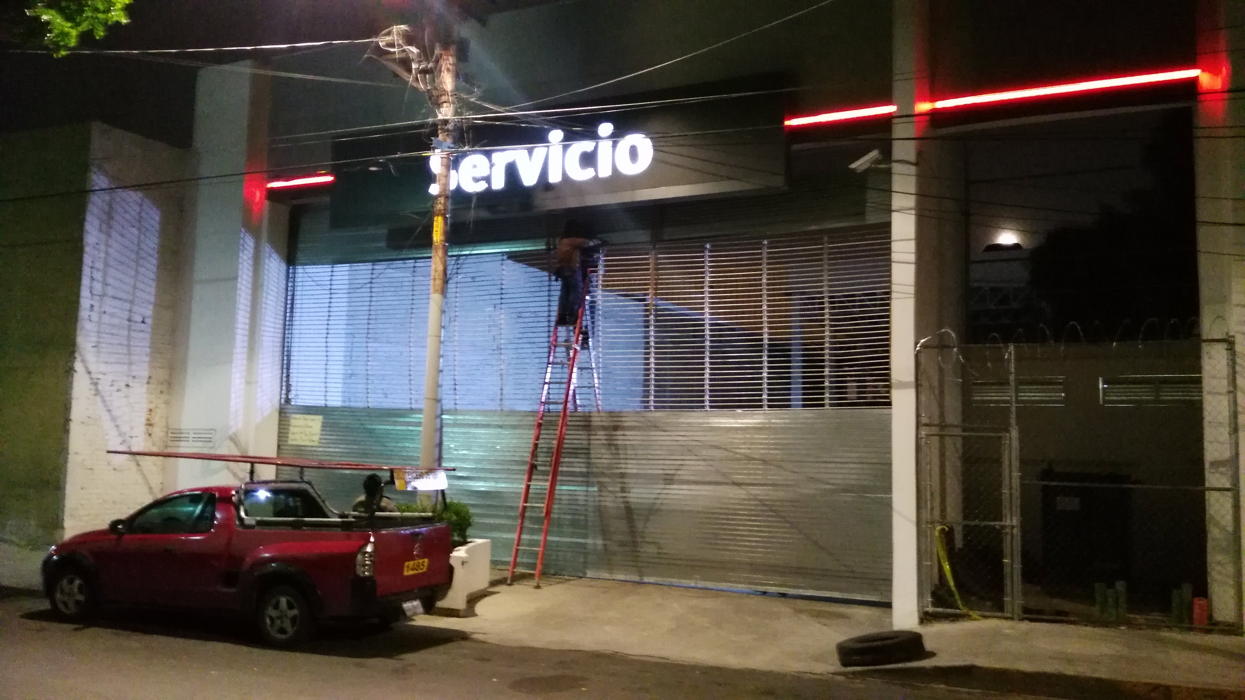 Sistema eléctrico nocturno